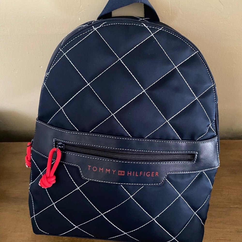 NWT Tommy Hilfiger Quilted Backpack